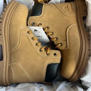 Men's Tan Work Boots
